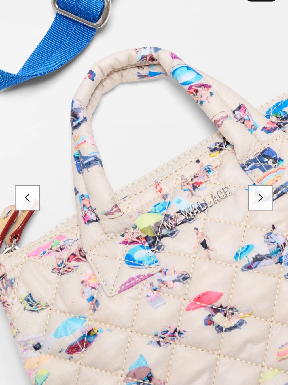 MZ Wallace Mini Crossbody with the current summer print - Picture 4 of 6